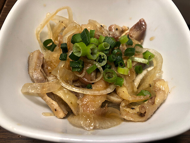 Sliced Chicken with Ponzu Sauce