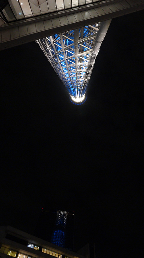 Illuminated TOKYO SKY TREE