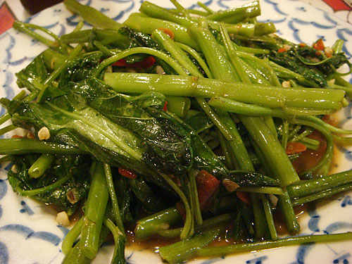 Fried Water Spinach