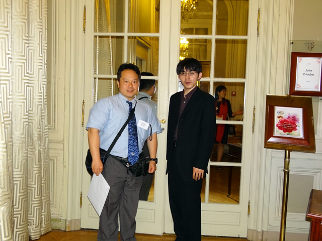 With Mr. Yoshihiro Ota
