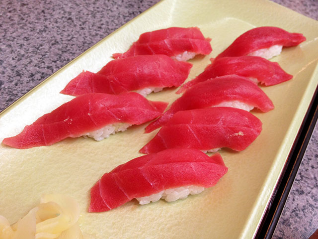 Red Tuna Nigiri Sushi