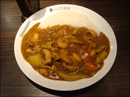 Beef Giblets Curry with Various Toppings