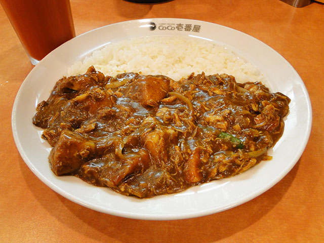 Half Order Beef Curry with Various Toppings