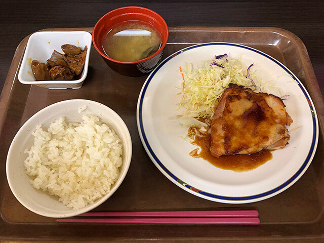 Lunch at Chiba University