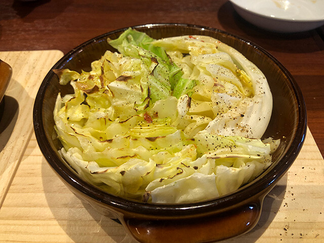 Grilled Cabbage