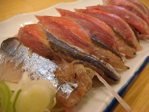 Saury Sashimi