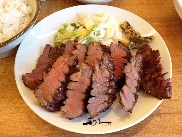 Broiled Thick-Sliced Ox Tongue