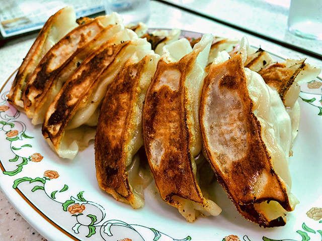 Pan-Fried Pork Dumplings