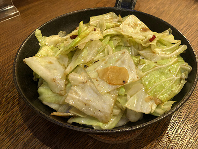 Stir-Fried Anchovy Cabbage