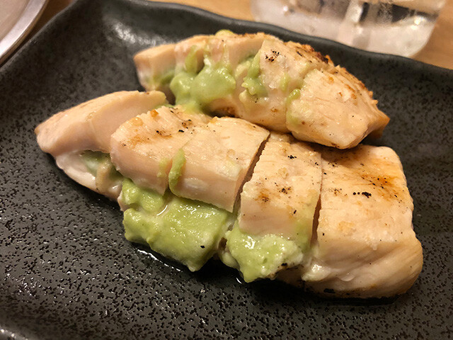 Chicken Breast Strips with Wasabi