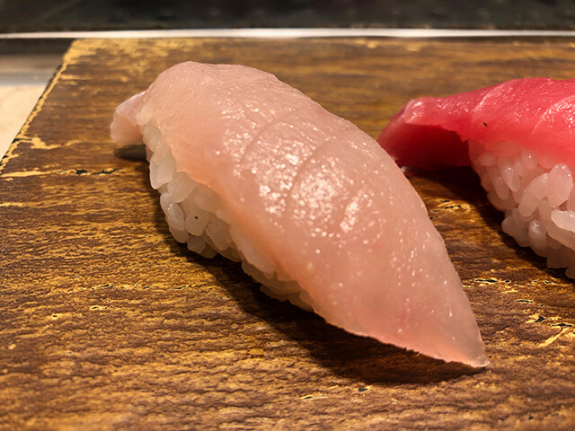 Albacore Tuna Nigiri Sushi