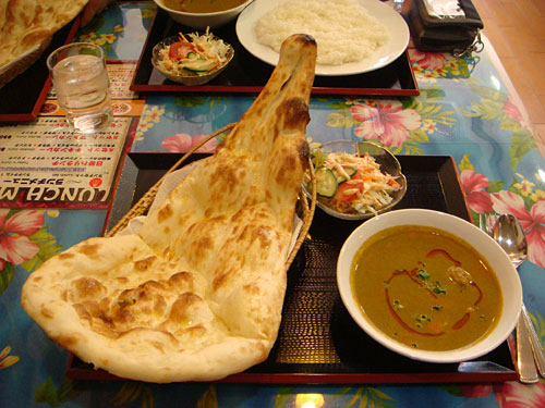 Today's Curry with Nan