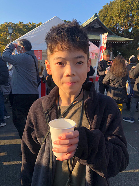 Kenshiro Drinking Amasake