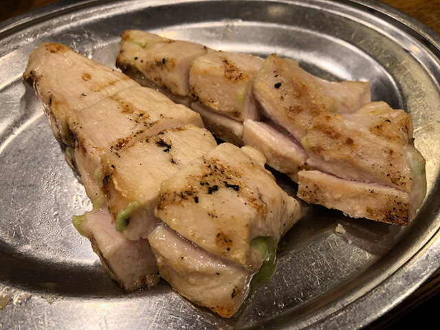 Grilled Chicken with Wasabi