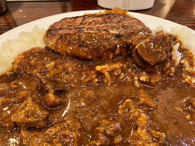 Beef Curry with Hamburger