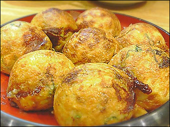 カレーたこ焼