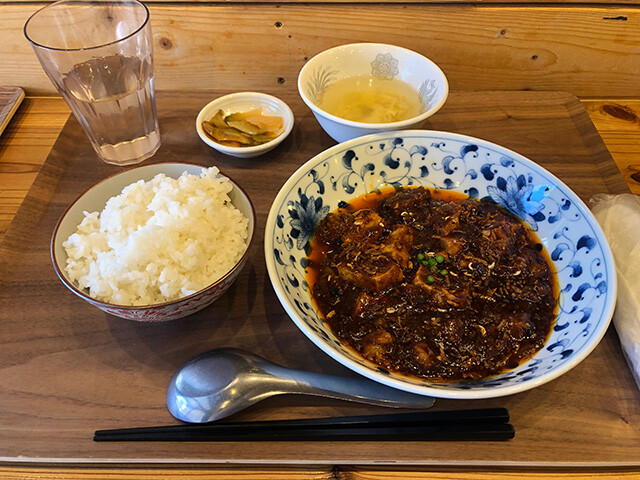 Mabo Dofu Set Meal