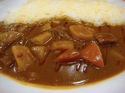 Beef Curry with Cubic Vegetables
