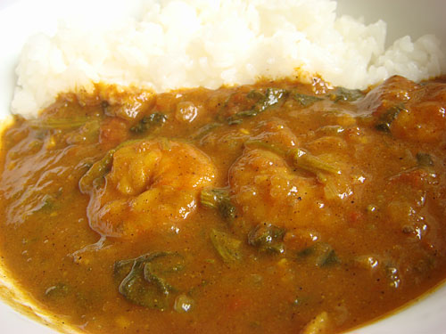 Spicy Stewed Prawn Curry