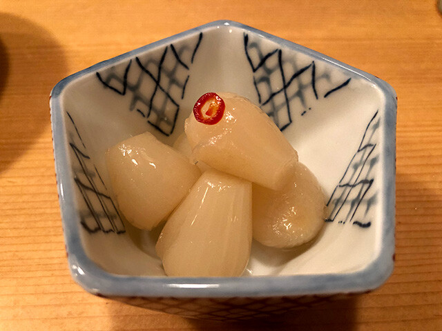 Pickled Japanese Leeks