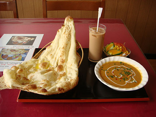 Chicken Curry with Nan