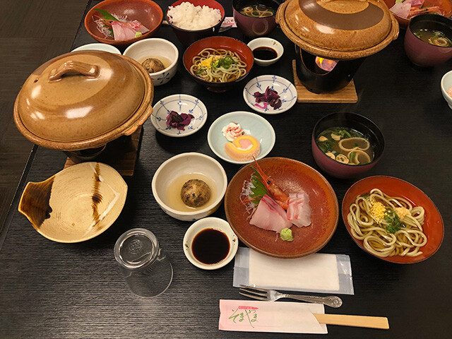 Dinner at Somayama