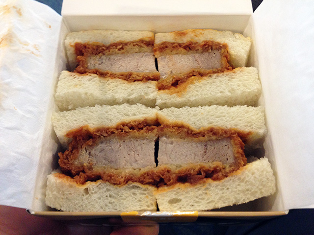 Pork Fillet Cutlet Sandwich