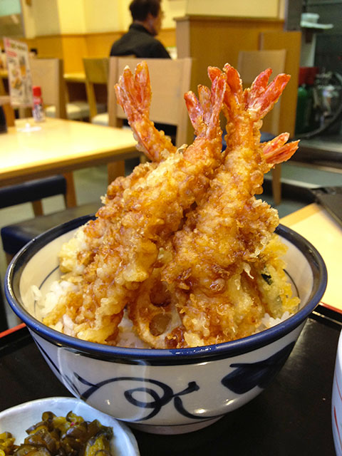 Prawn Tree Tempura Bowl