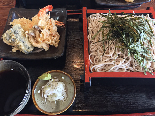 Soba Noodles with Assorted Tempura