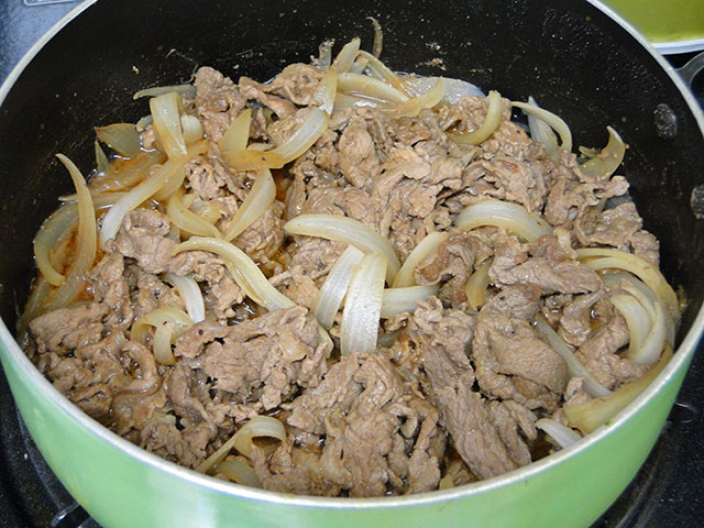 Stewed Beef with Onion