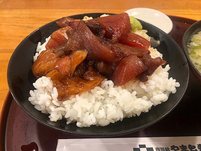 Marinated Seafood Rice Bowl