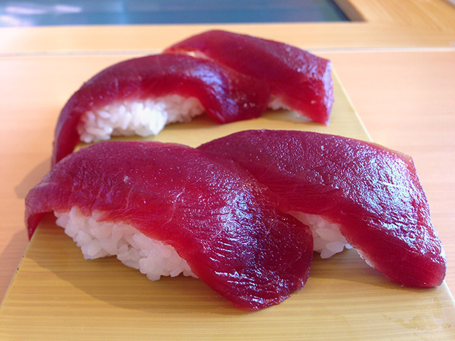 Red Tuna Nigiri Sushi