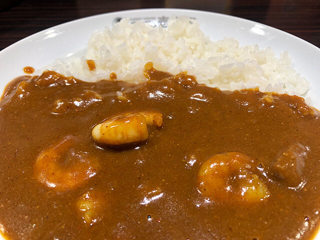 Beef Curry with Stewed Shrimps (Half)