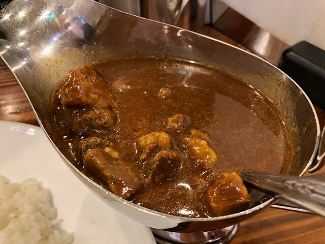 Beef Curry with Hamburger