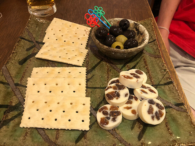 Raisin Butter and Olives