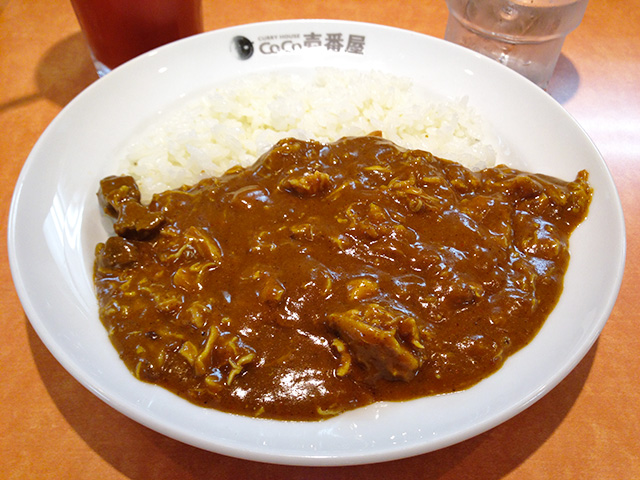 Half Order Beef Curry with Stewed Chicken