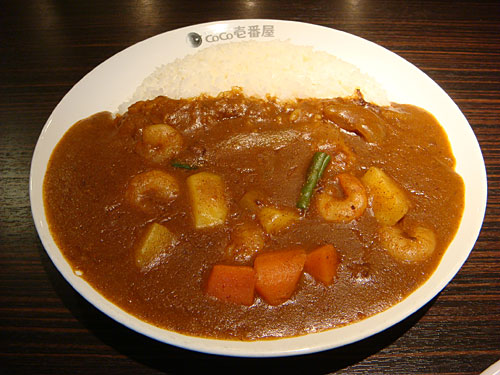 Stewed Shrimp Curry with Vegetables