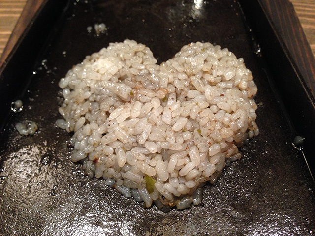 Heart-Shaped Fried Rice