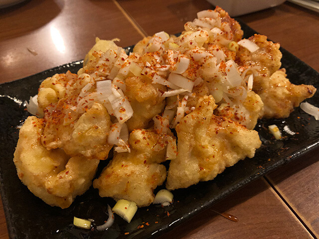 Deep Fried Chicken and Quail Eggs