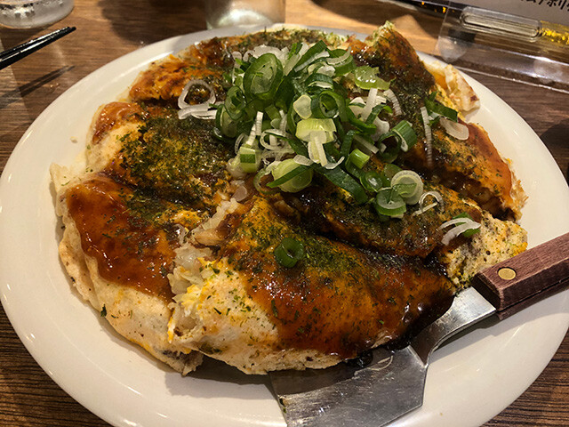 Hiroshima-style Okonomiyaki