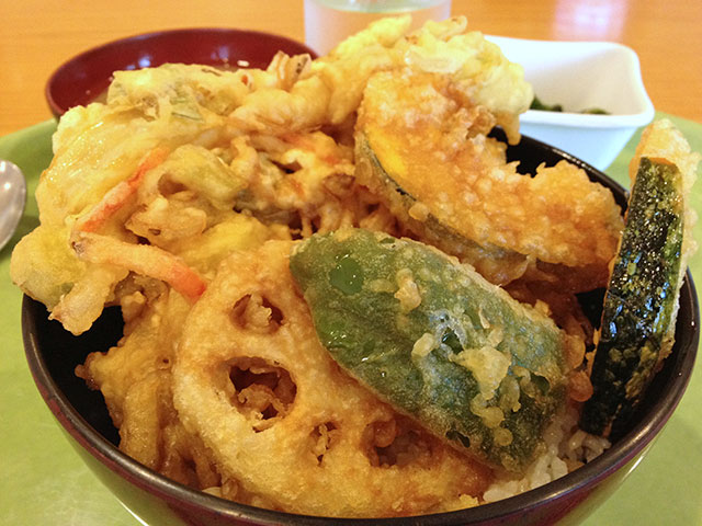 Vegetable Tempura Bowl
