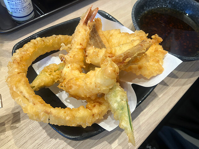 Tempura Platter with Tempura Sauce