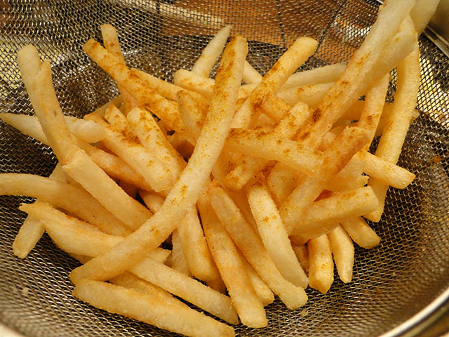 French Fries with Curry Powder