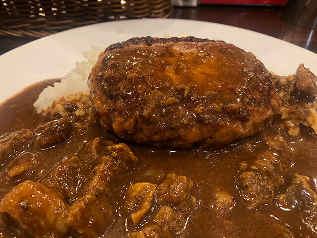 Beef Curry with Hamburger