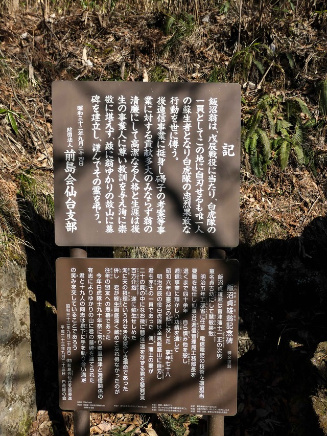 飯沼貞吉の墓 4_edit