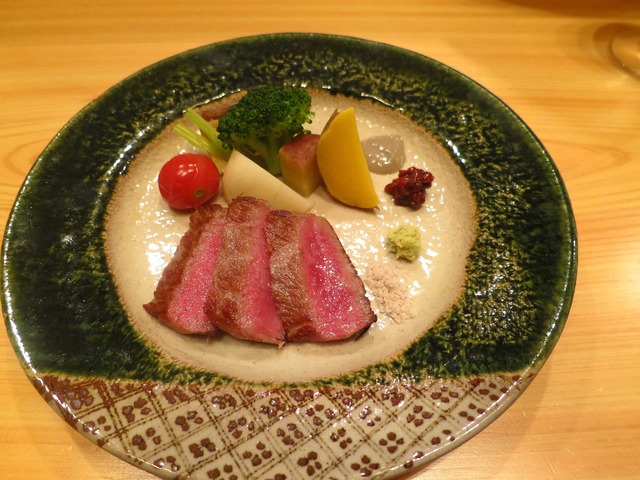 尾崎牛の炭火焼き 焼き野菜添え 1_edit