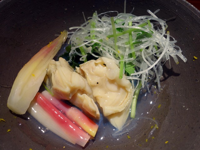 ハマグリと香味野菜のサラダ 3_edit