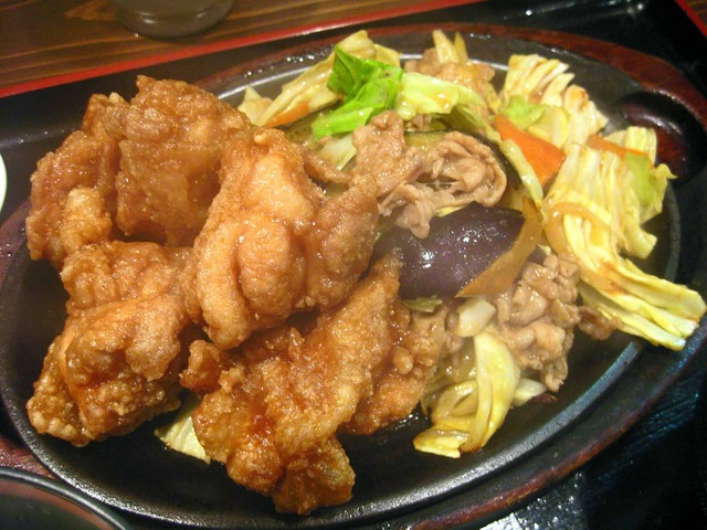 なす味噌炒め・とり唐セット 5_edit