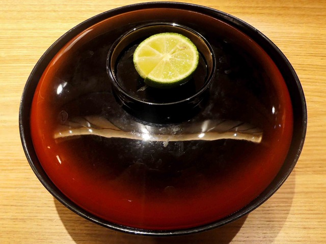 白子,松茸,ほうれん草,菊の花のお浸し 1_edit