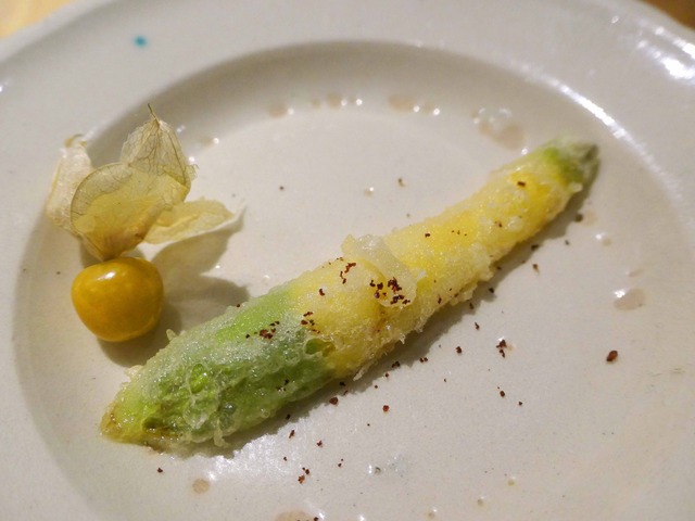 花ズッキーニのフリット,ほおずき 2_edit